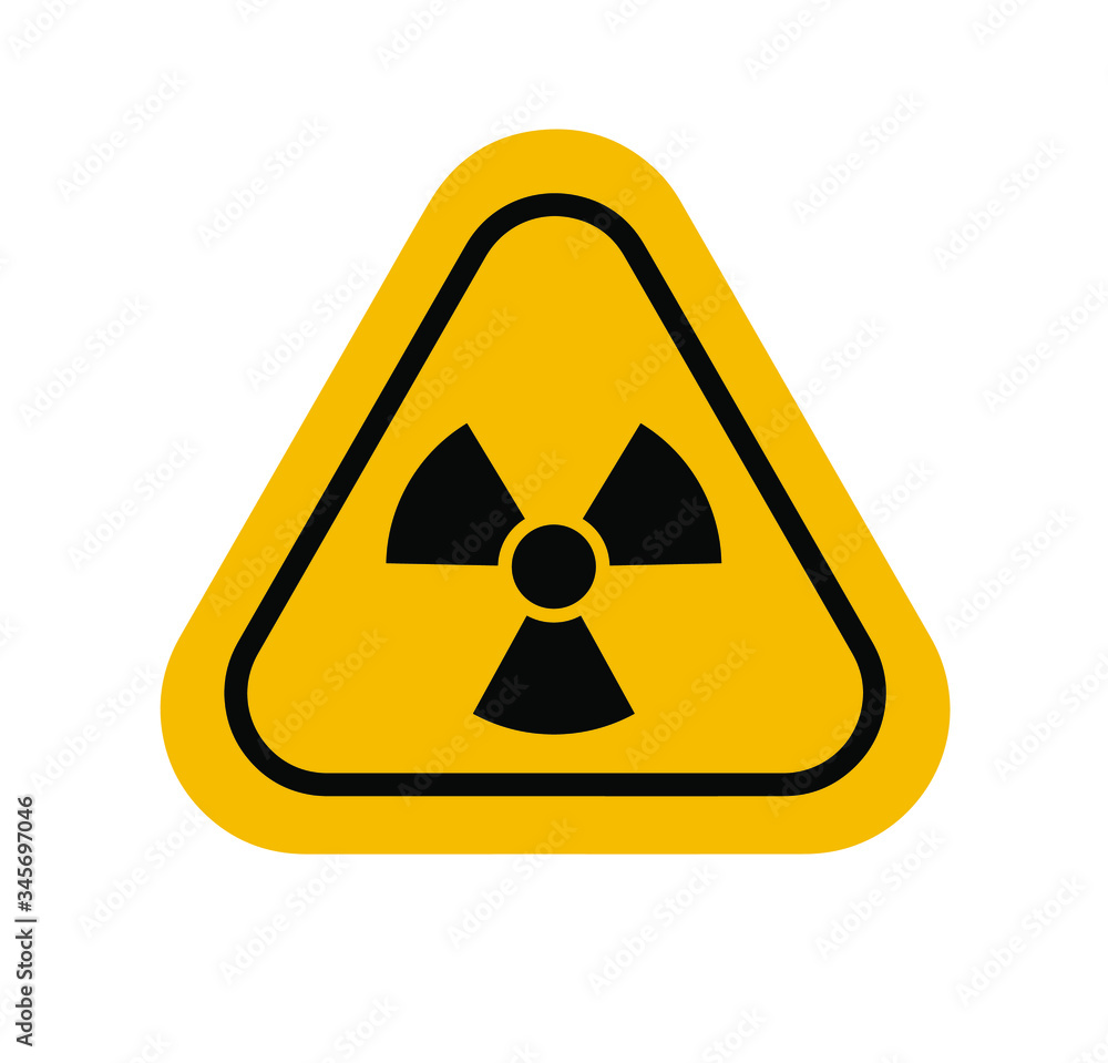 radiation warning sign radiation warning sign