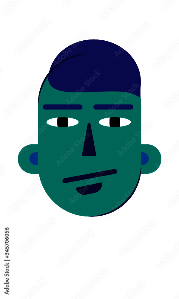 Fototapeta premium mask on a white background
