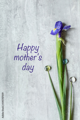 card, flowers, mother's day, congratulation, a glass of milk, background