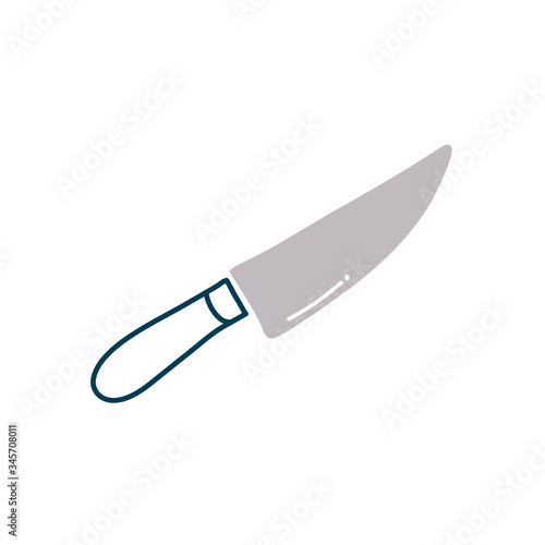 Knife flat style icon vector design