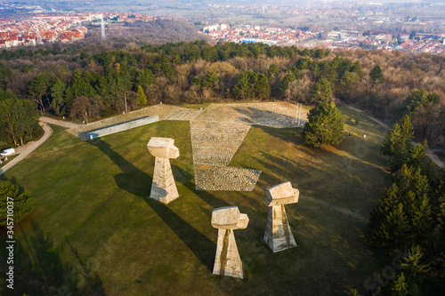 Nis, Niš Serbia monument photo