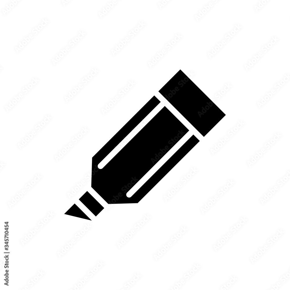 Highlighter Icon Design Vector Logo Highlighter Icon Design Vector Logo