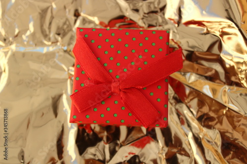 red gift box
