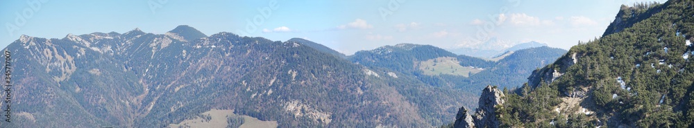 Panorama am Brandelberg nach Süd-Osten