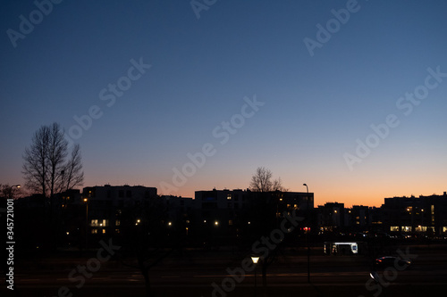 Sunset over the suburbs © Majere