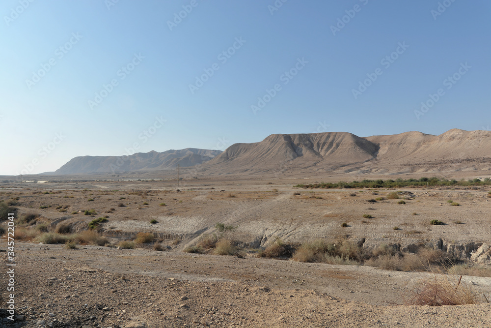 Judean Desert in Israel.