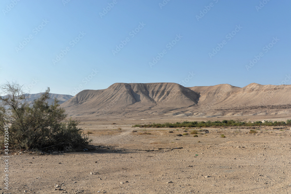 Judean Desert in Israel.