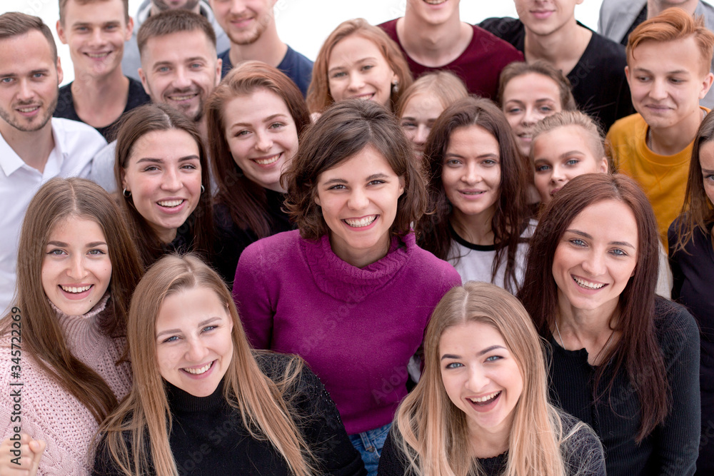 group of ambitious young people looking at the camera group of ambitious young people looking at the camera