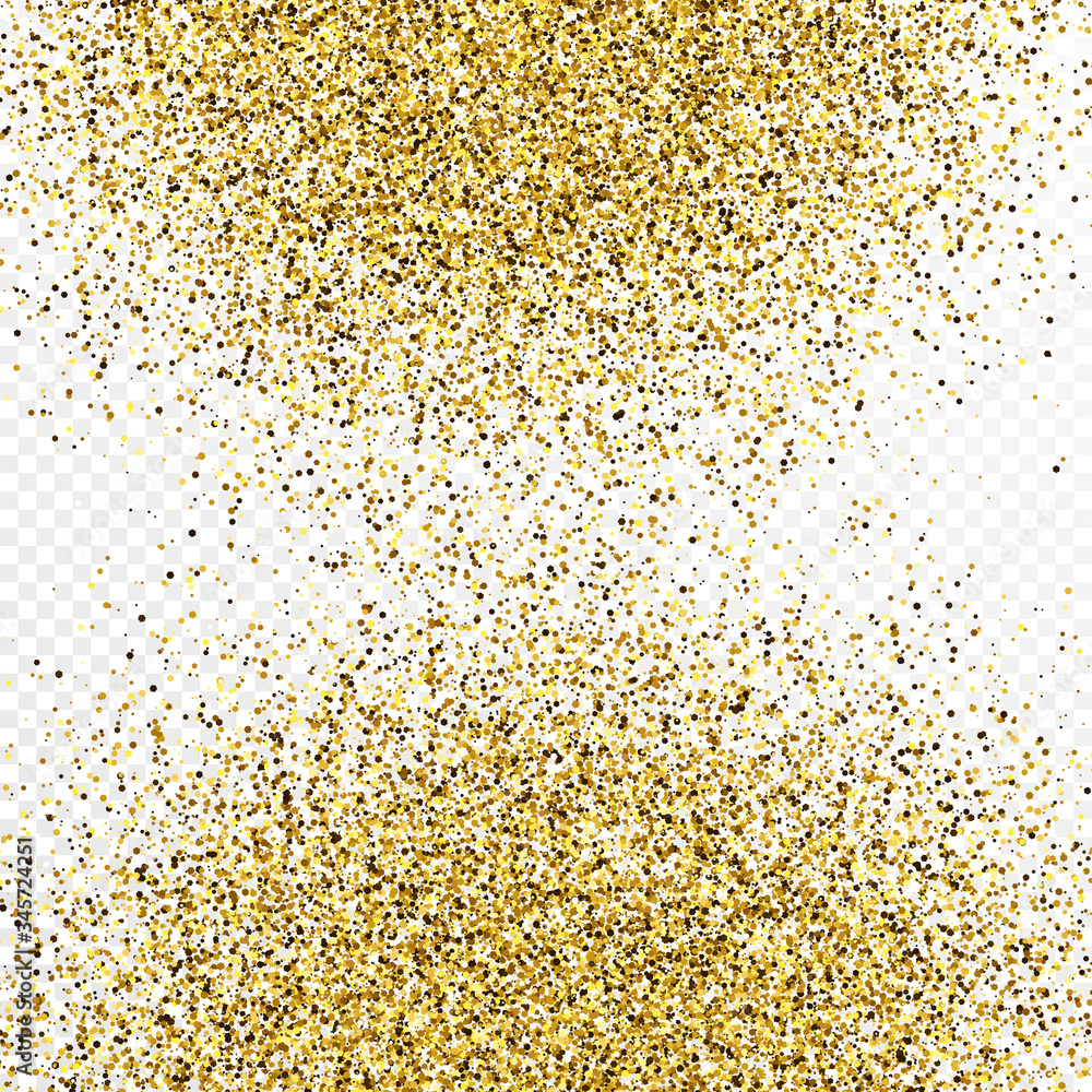 Gold glitter celebratory confetti background Gold glitter celebratory confetti background