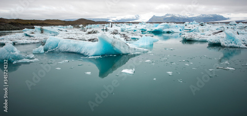 Jokulsarlon iceberg lagoon  Iceland