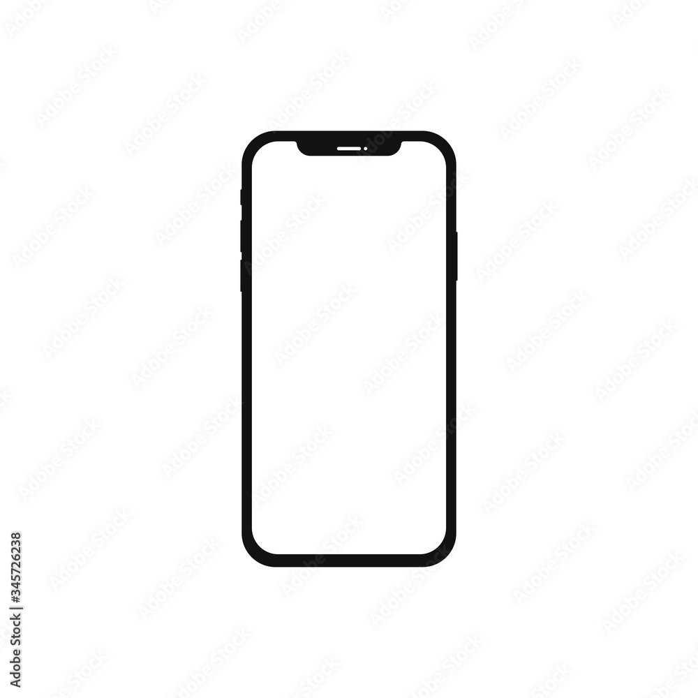 Smartphone icon vector. Mobile sign Smartphone icon vector. Mobile sign