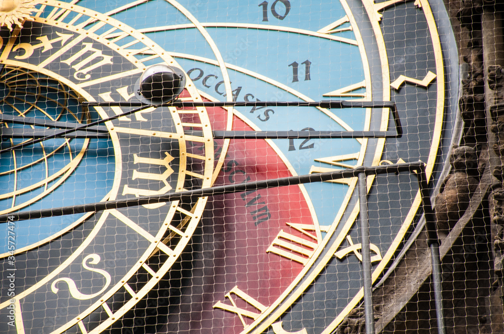 Naklejka premium astronomical clock in prague