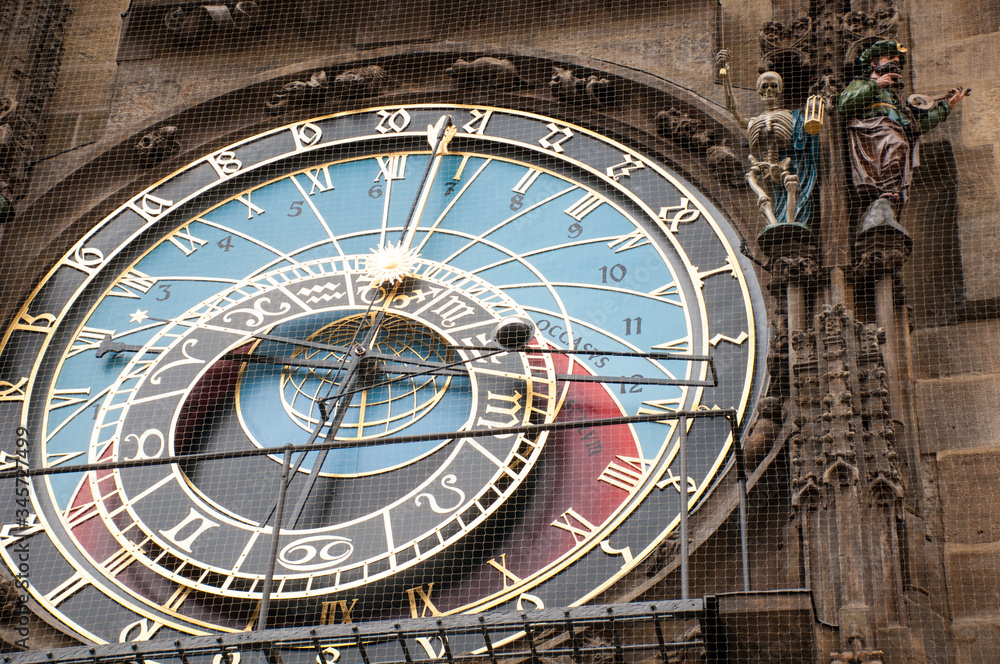astronomical clock in the old town square of prague astronomical clock in the old town square of prague