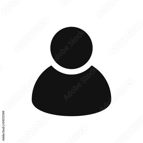 User icon vector. Avatar sign