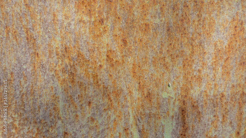 The texture of old metal, coated with paint and rust. The texture of old metal, coated with paint and rust.