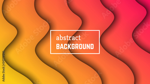 Abstract minimal wave geometric background
