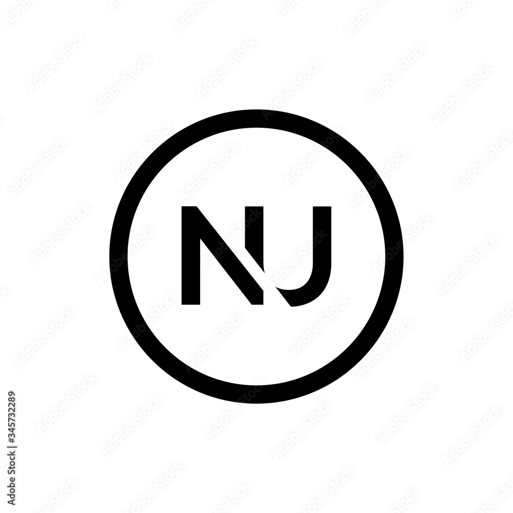 Initial Letter NU Logo Design Vector Template. Creative Abstract NU Letter Logo Design Initial Letter NU Logo Design Vector Template. Creative Abstract NU Letter Logo Design