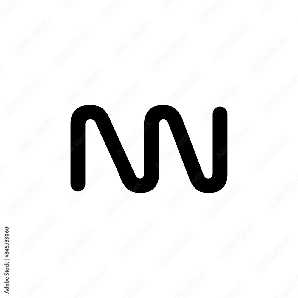 Initial Letter NW Logo Design Vector Template. Creative Abstract NW Letter Logo Design Initial Letter NW Logo Design Vector Template. Creative Abstract NW Letter Logo Design