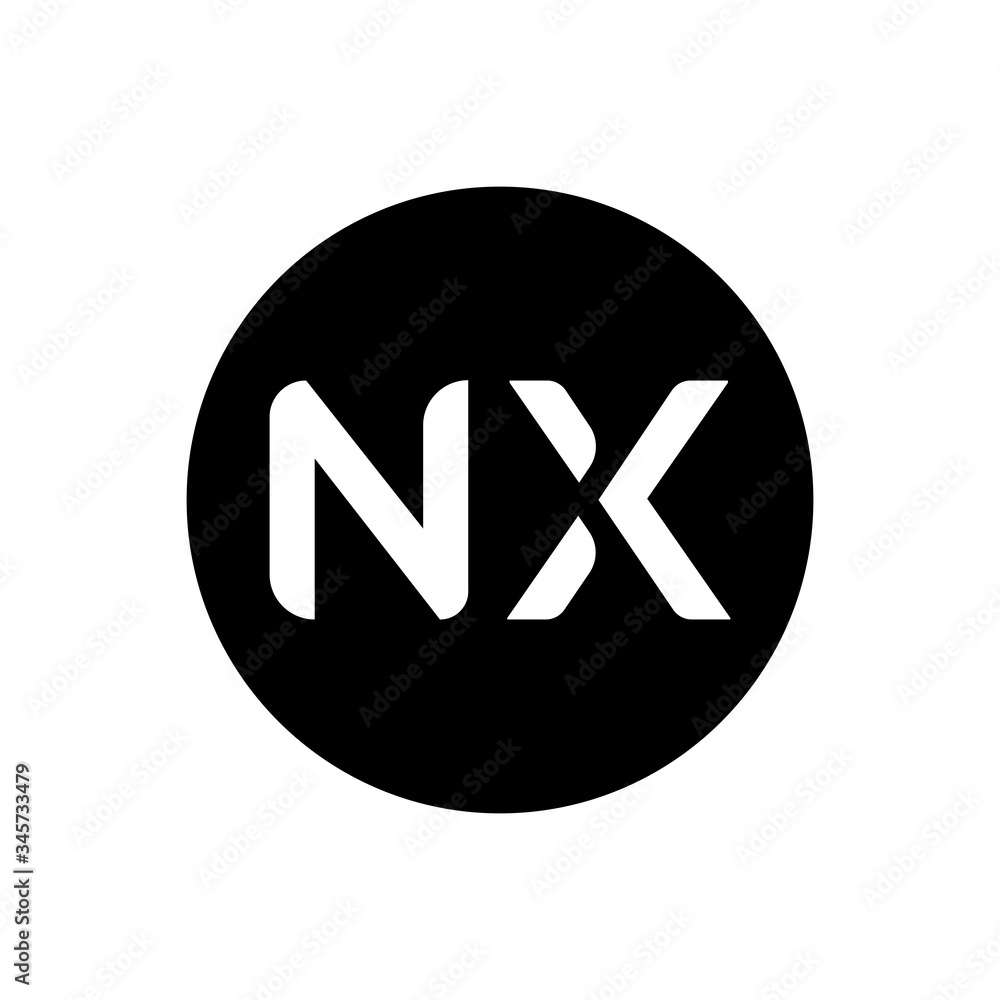 Initial Letter NX Logo Design Vector Template. Creative Abstract NX Letter Logo Design Initial Letter NX Logo Design Vector Template. Creative Abstract NX Letter Logo Design