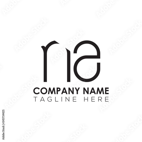 Initial Letter NA Logo Design Vector Template. Creative Abstract NA Letter Logo Design