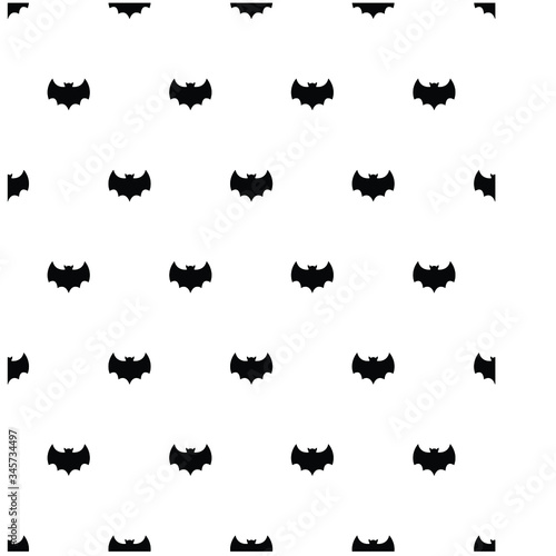 bat background. bat seamless pattern vector