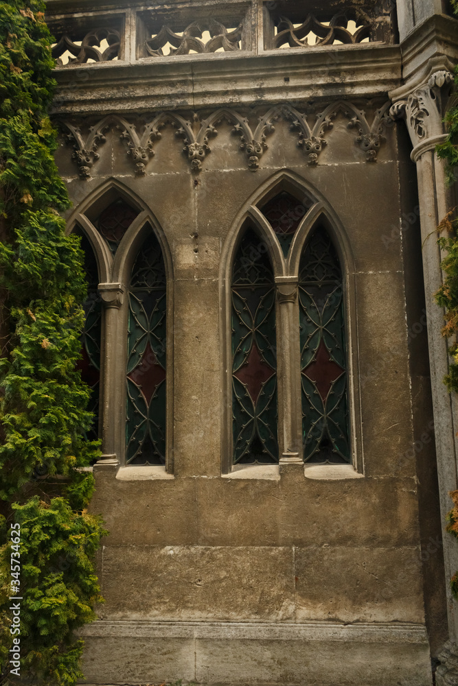 Doors and windows of the temple