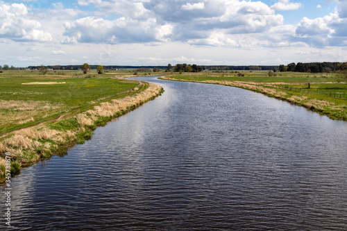 Wiosna w Dolinie Narwi. Wiosenne Podlasie. Tykocin  Str  kowa G  ra  Podlasie  Polska