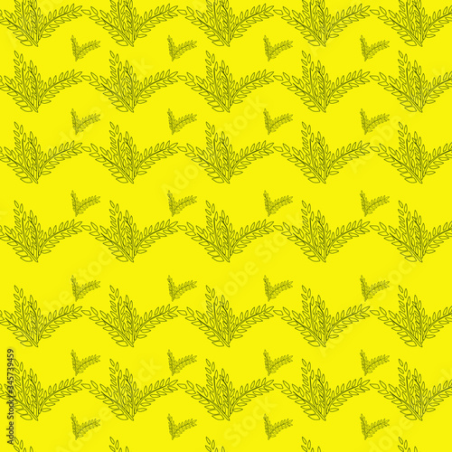 leaf pattern design illustration background