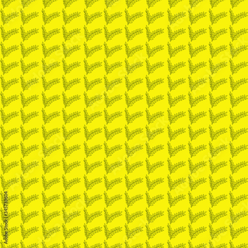 green leaf pattern design illustration background