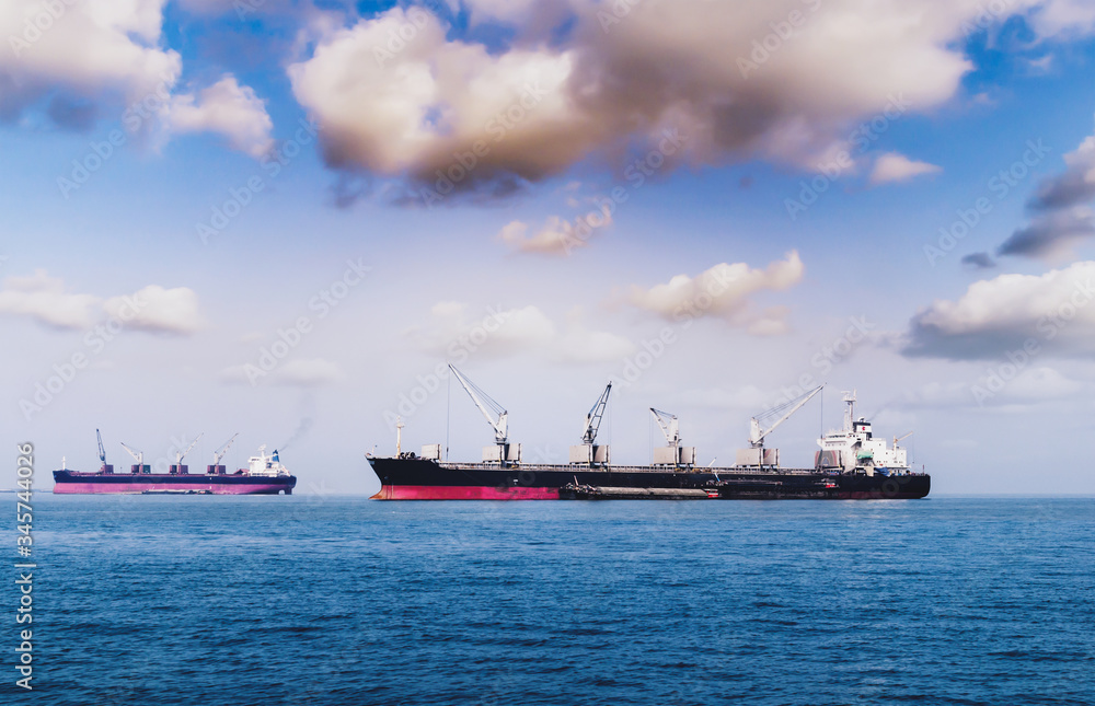 Logistics and transportation of International Container Cargo ship in the ocean Logistics and transportation of International Container Cargo ship in the ocean