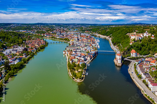 Passau Luftbilder | Hochwertige Drohnenaufnahmen von Passau | Passau  photo