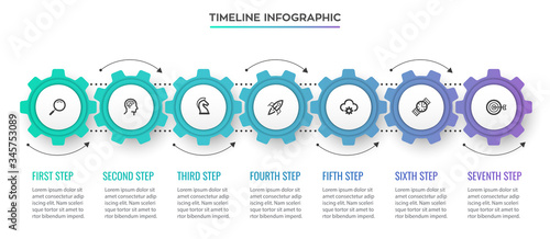 Vector infographic template
