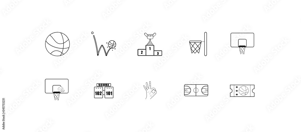 Basketball Icons