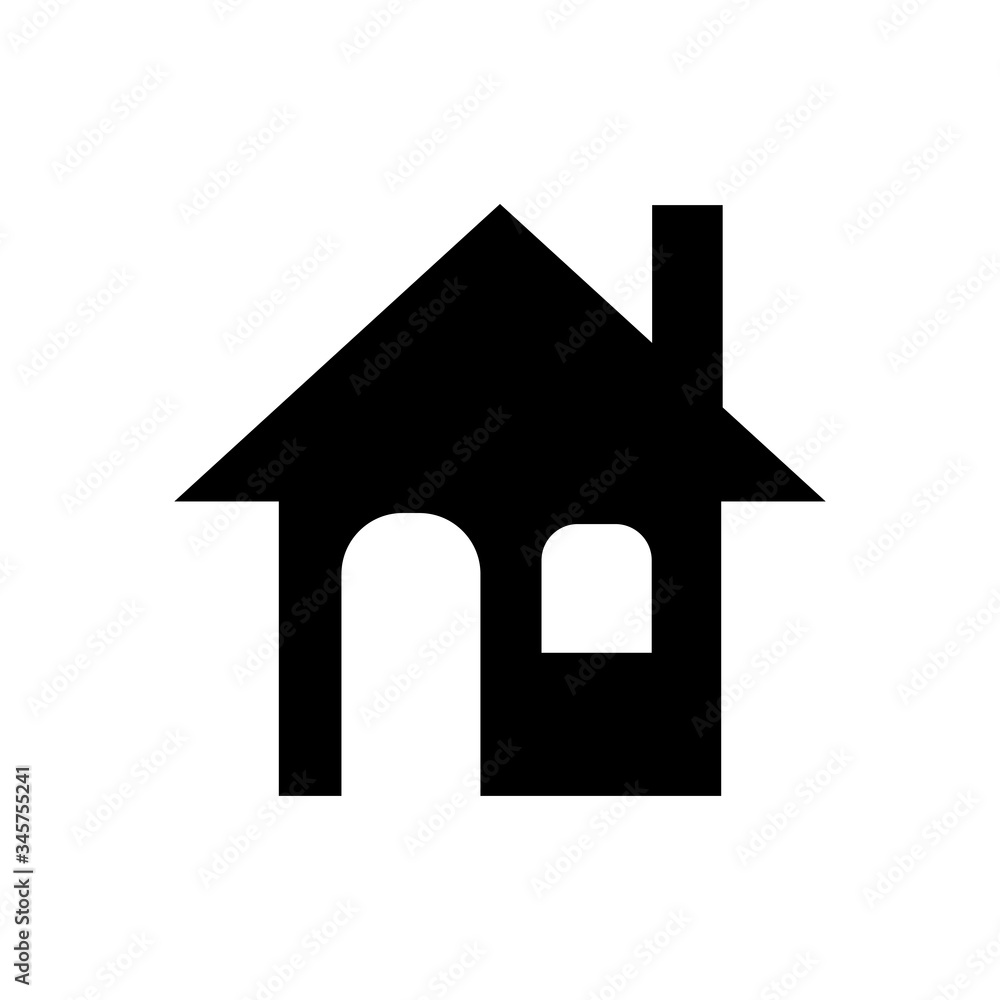 Home icon vector illustration.home icon for web Home icon vector illustration.home icon for web