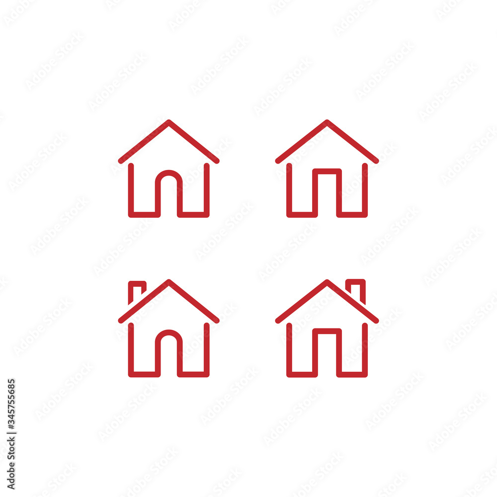 Home icon vector illustration.home icon for web Home icon vector illustration.home icon for web