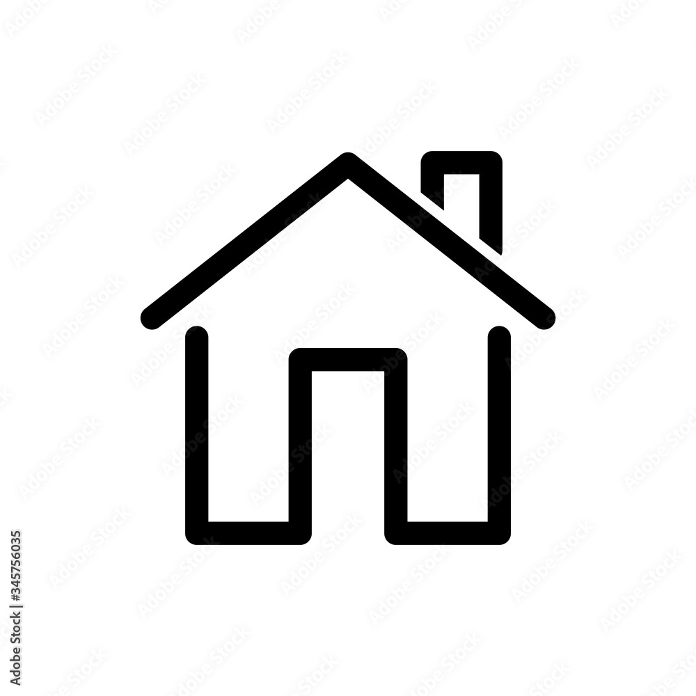Home icon vector illustration.home icon for web Home icon vector illustration.home icon for web