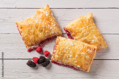 Fresh baked breakfast pastries
