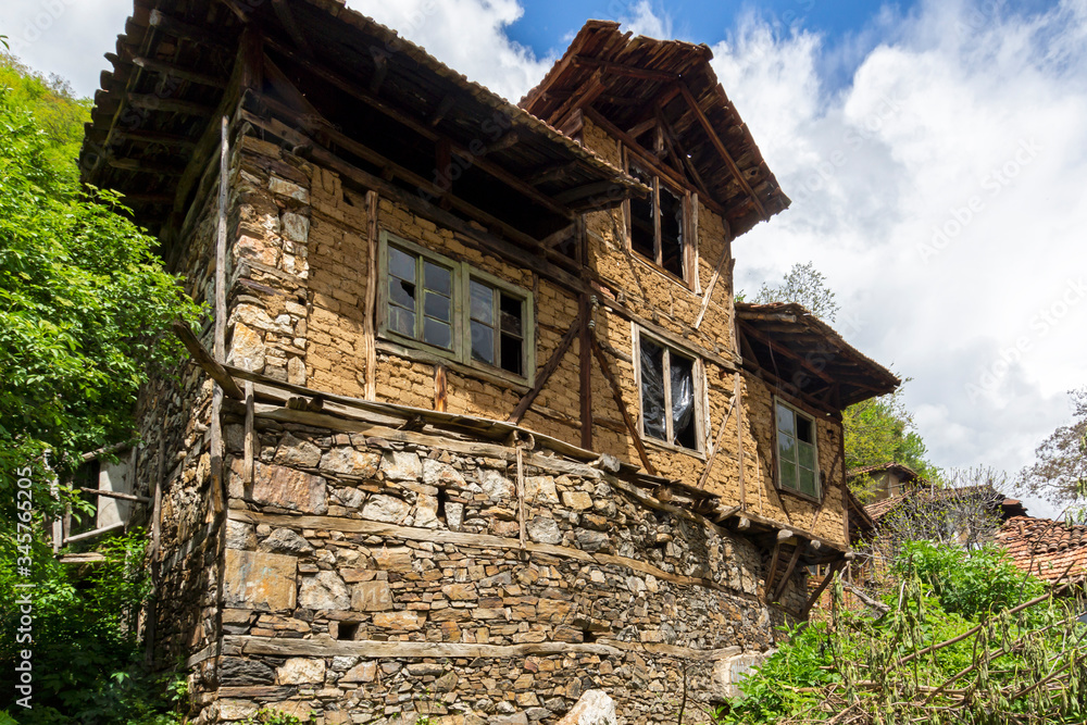House of The Pirin Dragon in village of Pirin, Bulgaria House of The Pirin Dragon in village of Pirin, Bulgaria