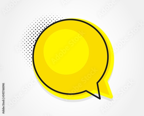 Chat bubble icon. Contact message sign. Talk, speak symbol. Communication balloon template. Support message or contact icon. Talking, thinking chat bubble. Thought sign. Vector