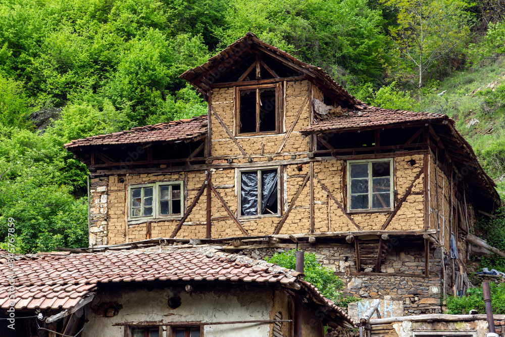 House of The Pirin Dragon in village of Pirin, Bulgaria