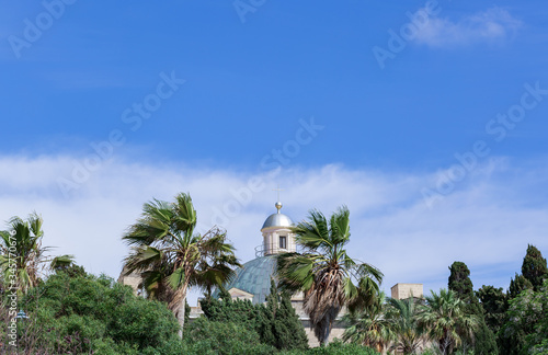 Mount Carmel in Haifa, Stella Maris. Travel to Israel.