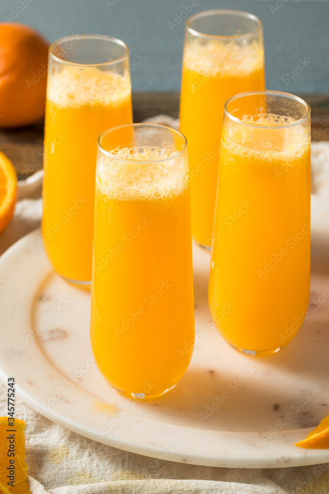 Boozy Champagne Mimosa with Orange Juice Boozy Champagne Mimosa with Orange Juice