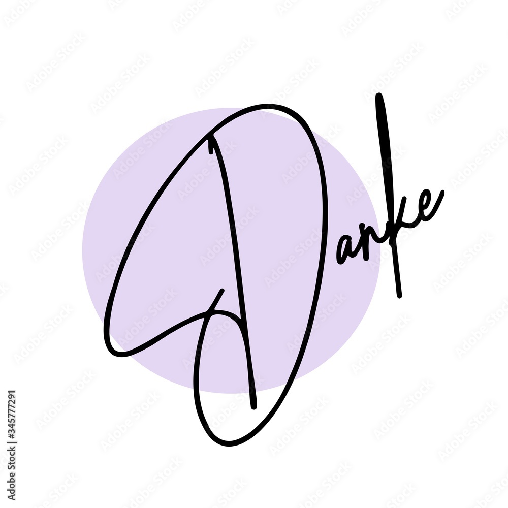 Danke Card. Hand Written Lettering for Title, Heading, Photo Overlay, Wedding Invitation, Thank You Message.
Danke Card. Hand Written Lettering for Title, Heading, Photo Overlay, Wedding Invitation, Thank You Message.