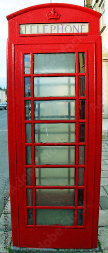 Red Phone Box on a street