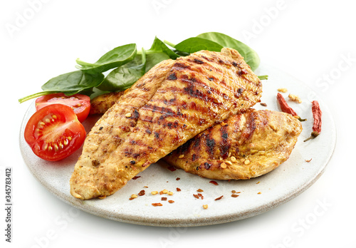 grilled chicken fillet