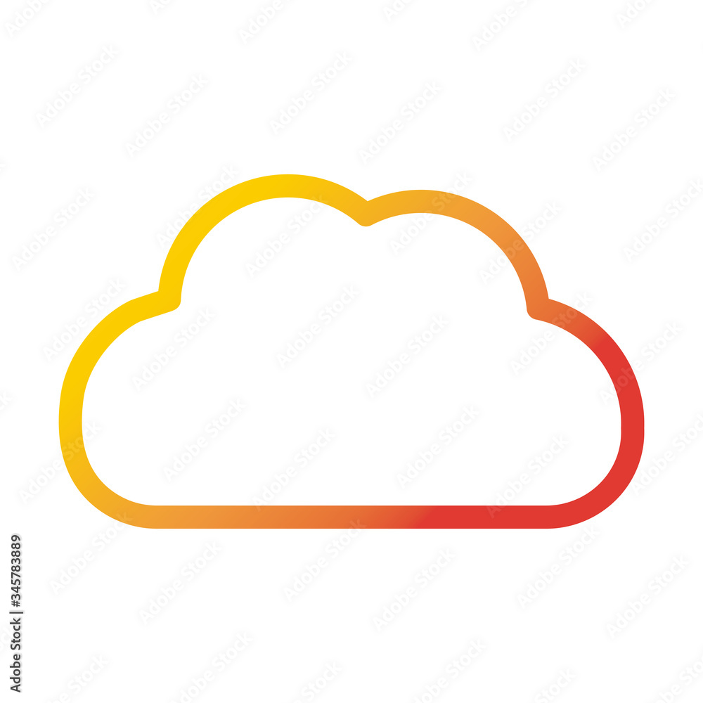 cloud computing storage data internet web technology interface gradient style icon cloud computing storage data internet web technology interface gradient style icon
