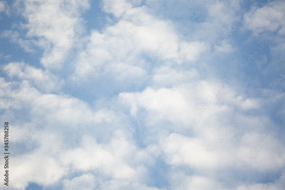 Fototapeta premium Clouds with blue sky blue sky background with white clouds.