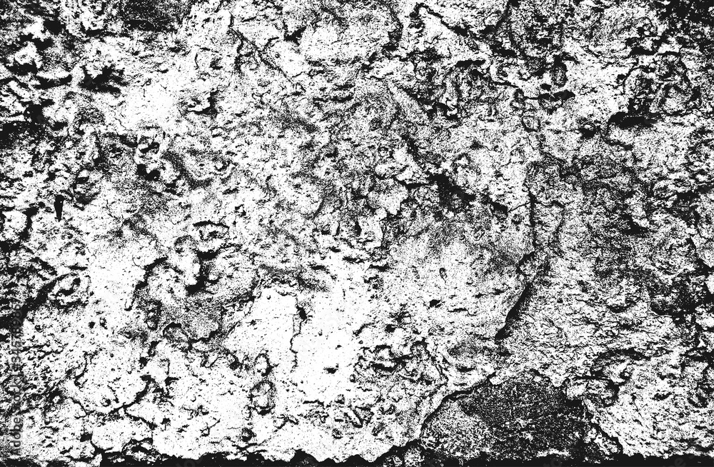 Fototapeta premium Distress old cracked concrete, cement, asphalt wall texture. Surface and background for web design and wallpaper