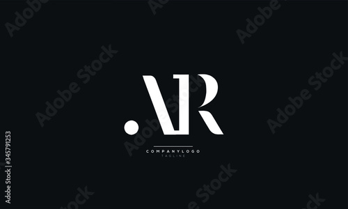 AR Letter Logo Design Icon Vector Symbol