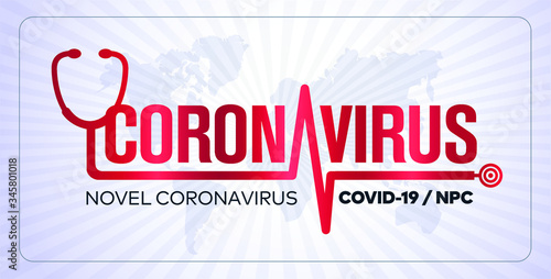 Coronavirus 2019-nCov novel coronavirus concept resposible for asian flu outbreak and coronaviruses influenza as dangerous flu strain cases as a pandemic.